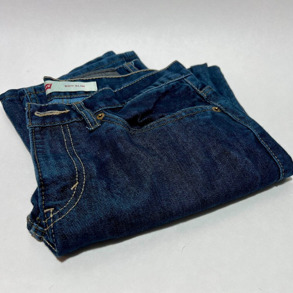 Boys Levis 511 Slim Jeans | Size 16 | Like New